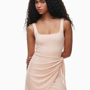 Brown Wilfred Mini Saturn Dress